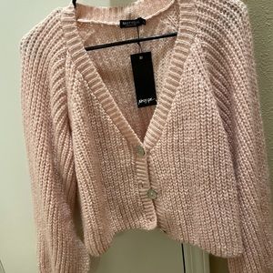 Cropped cardigan